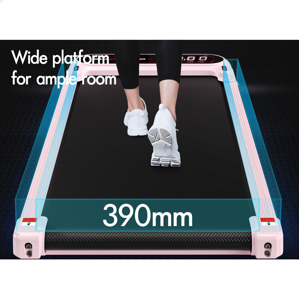 BLACK LORD Treadmill Electric Walking Pad Running Machine Incline Gym Pink