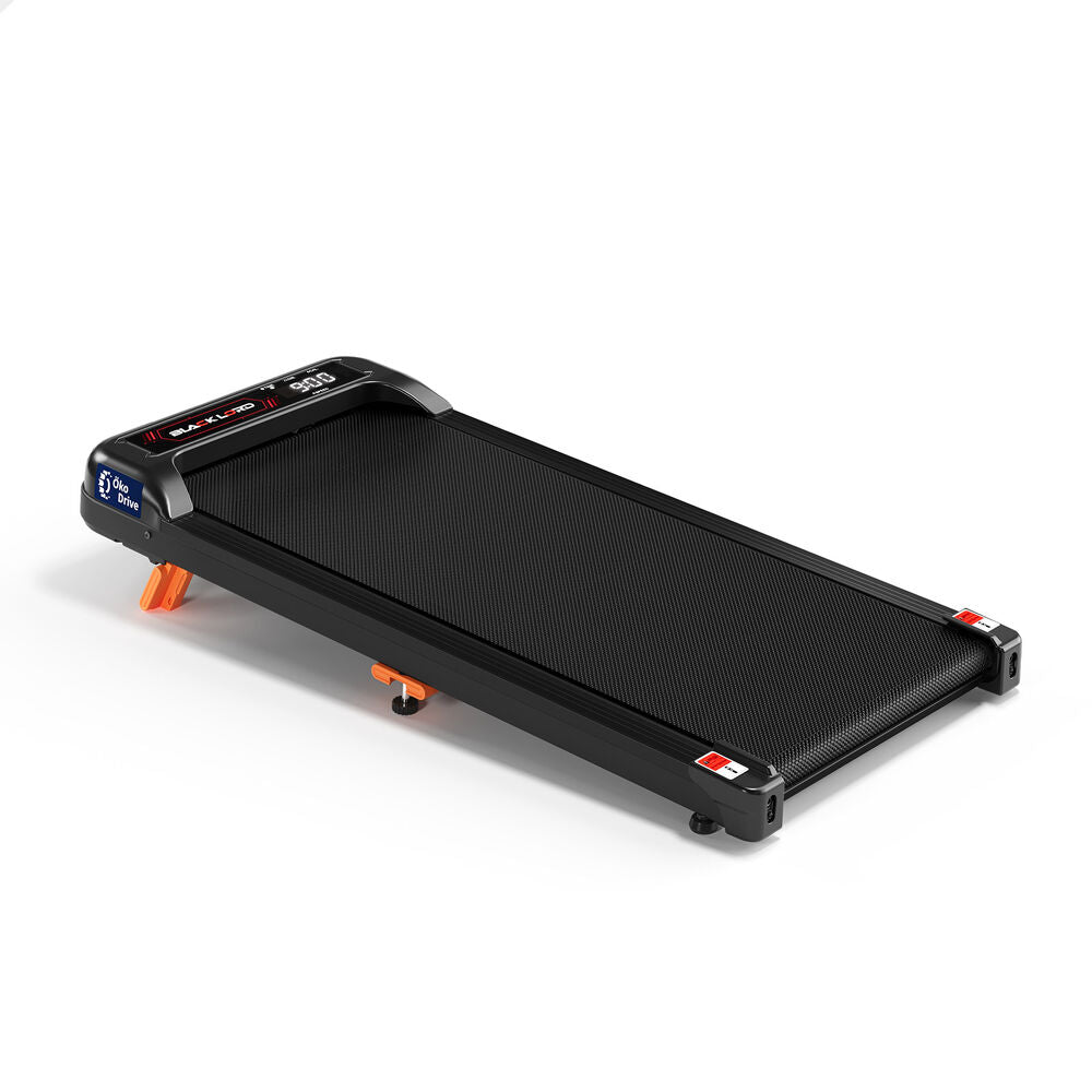 BLACK LORD Treadmill Electric Walking Pad Incline Under Desk Home Gym Black
