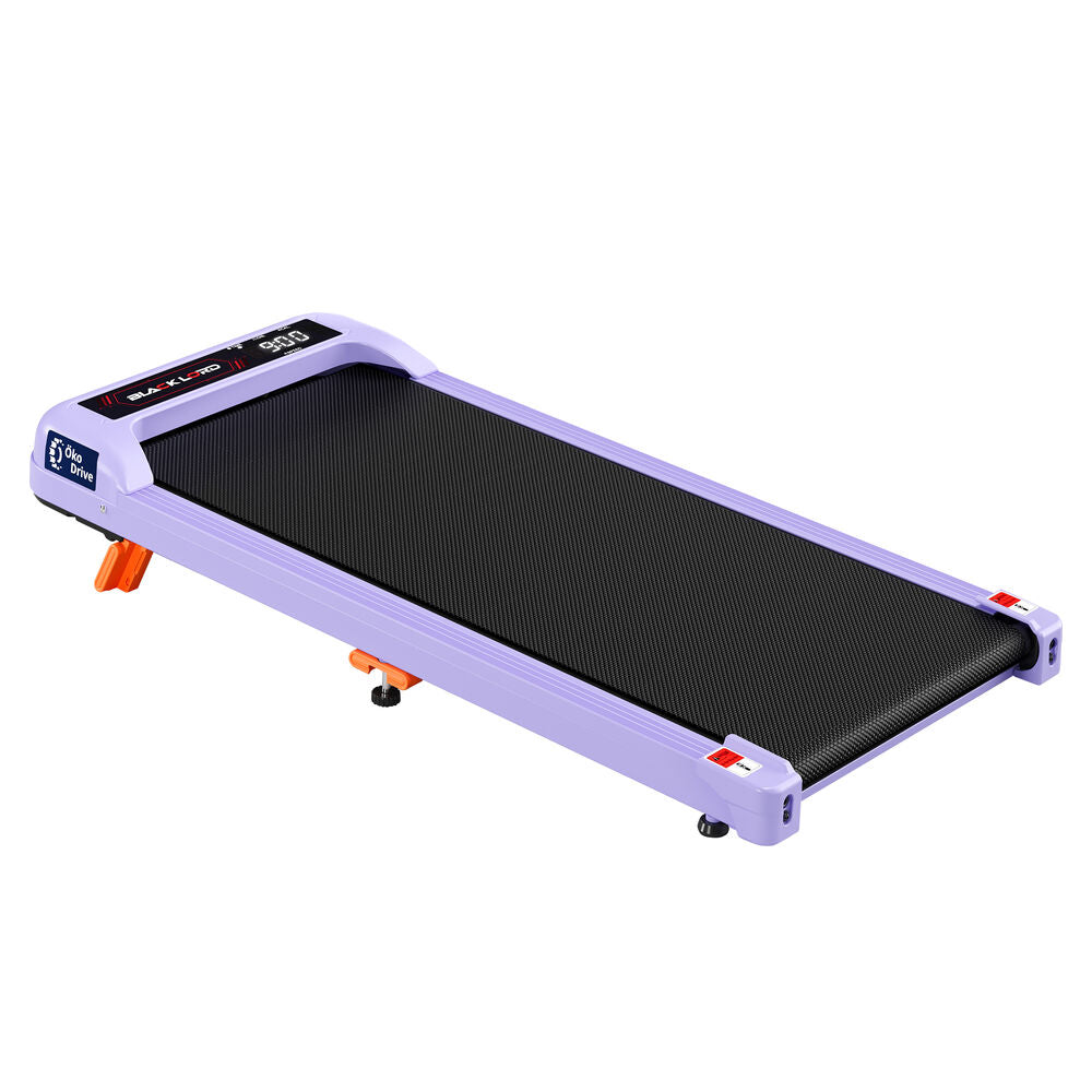BLACK LORD Treadmill Electric Walking Pad Incline Under Desk Home Gym Purple