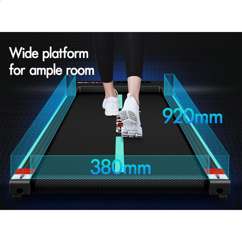 BLACK LORD Walking Pad Treadmill 12% Incline Under Desk Magnetic Remote Cyan