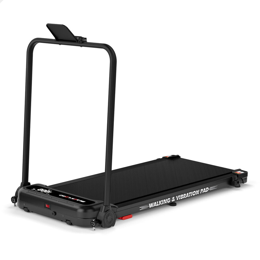 BLACK LORD Treadmill 4-in-1 Walking Vibration Pad Incline Foldable Home Gym