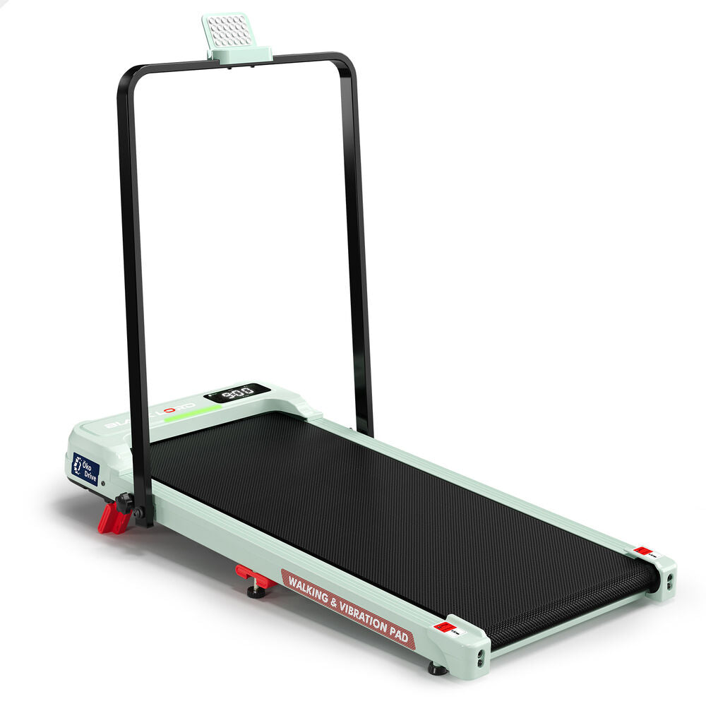 BLACK LORD Treadmill Walking Vibration Pad Electric LED Light Incline Foldable