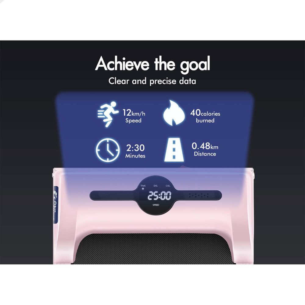 BLACK LORD Treadmill Electric Walking Pad Fitness Machine Home Gym Pink