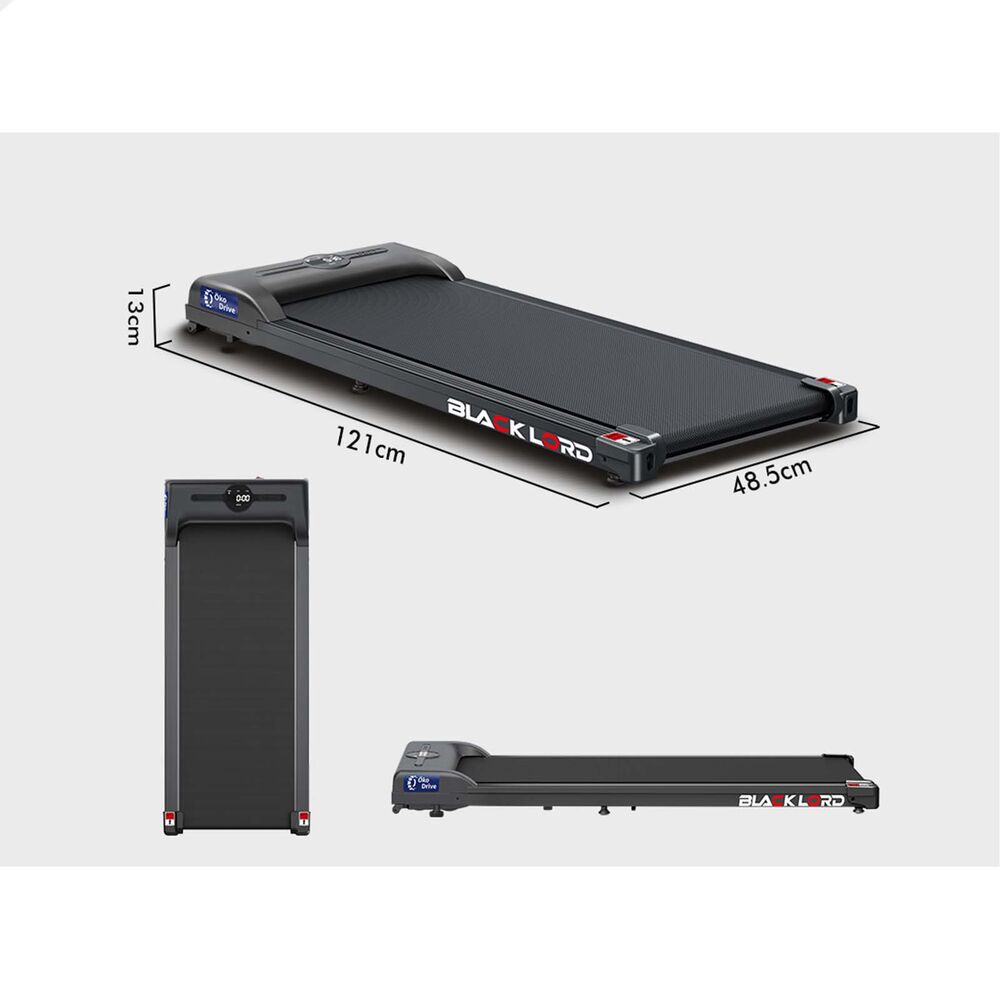 BLACK LORD Treadmill Electric Walking Pad Fitness Machine Home Gym Exercise