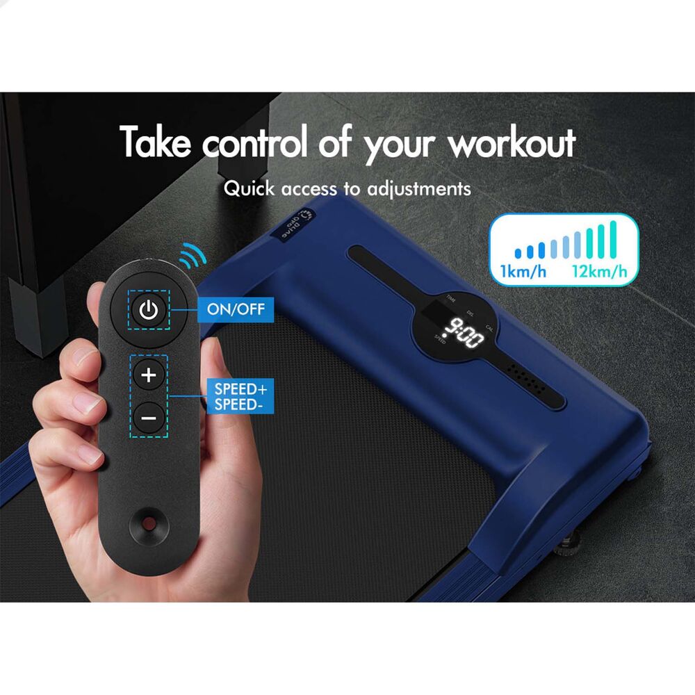 BLACK LORD Treadmill Electric Walking Pad Foldable Home Gym Fitness Blue