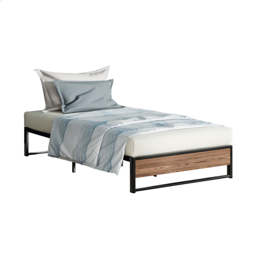 ALFORDSON Metal Bed Frame King Single Mattress Base Platform Foundation Wood