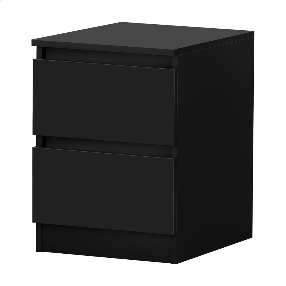 ALFORDSON Bedside Table Nightstand Storage Cabinet Side End Table Black
