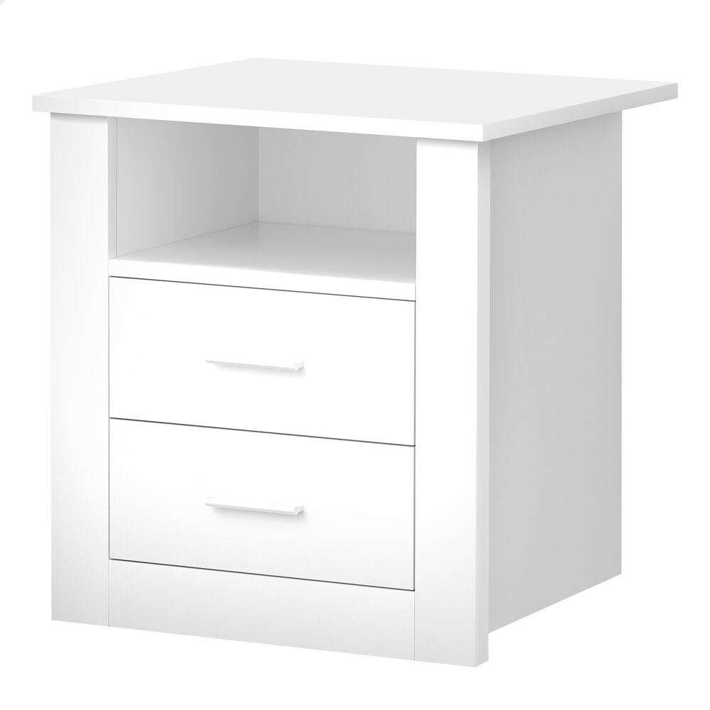 ALFORDSON Bedside Table Nightstand Storage Cabinet Side Table Classic White