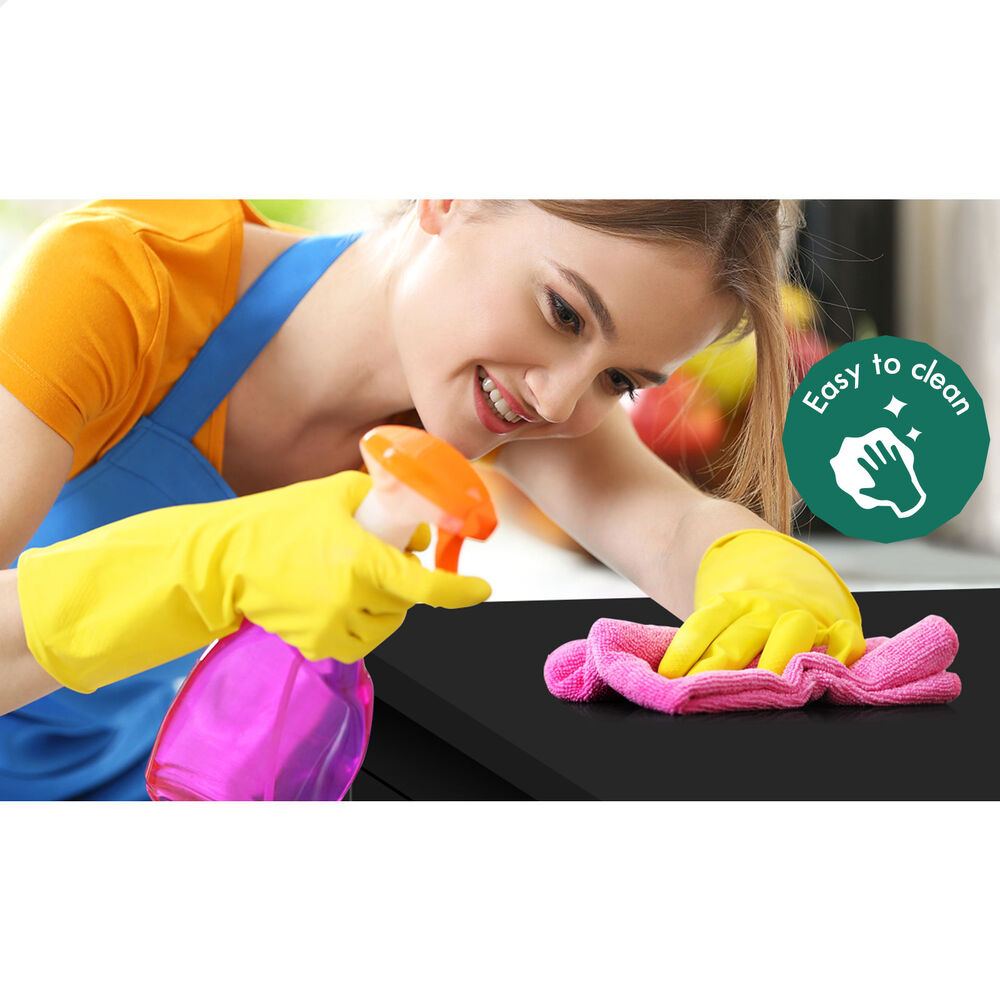 ALFORDSON Bedside Table Hamo Nightstand Storage Side End 3 Drawers Black