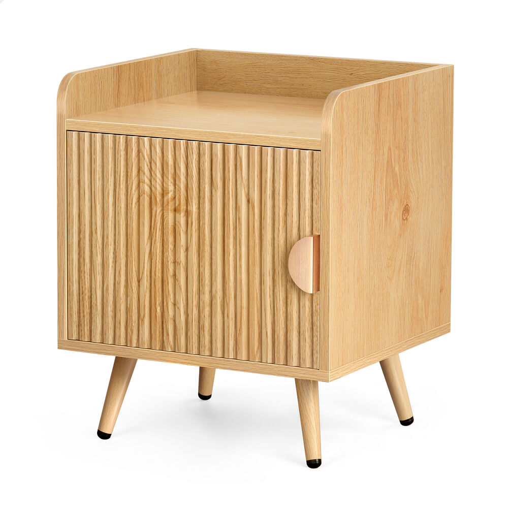 ALFORDSON 2x Bedside Table Cabinet Nightstand Side Storage Wood