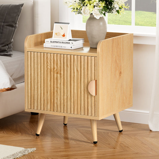 ALFORDSON Bedside Table Cabinet Nightstand Side Storage Wood