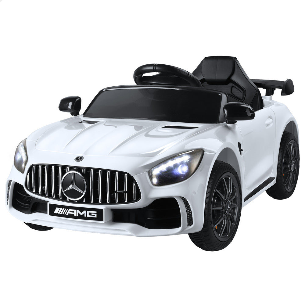 ALFORDSON Kids Ride On Car Mercedes-Benz Licensed Electric Motors White