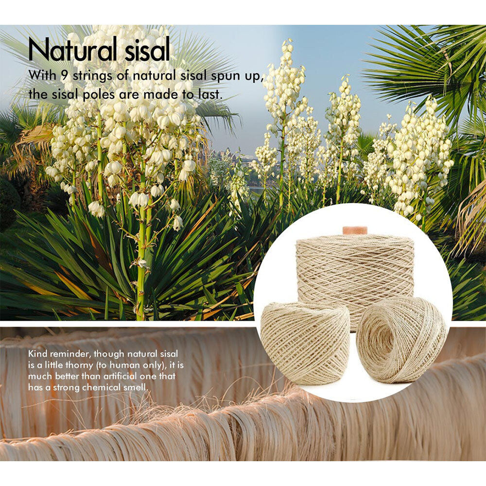 BEASTIE Cat Tree Scratching Post Scratcher Tower Condo House Furniture Wood 82cm