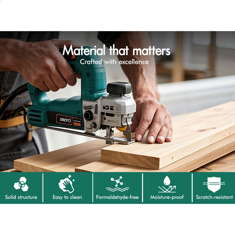 ALFORDSON 4 Chest of Drawers Modern Storage Cabinet Dresser Tallboy Black/Wood