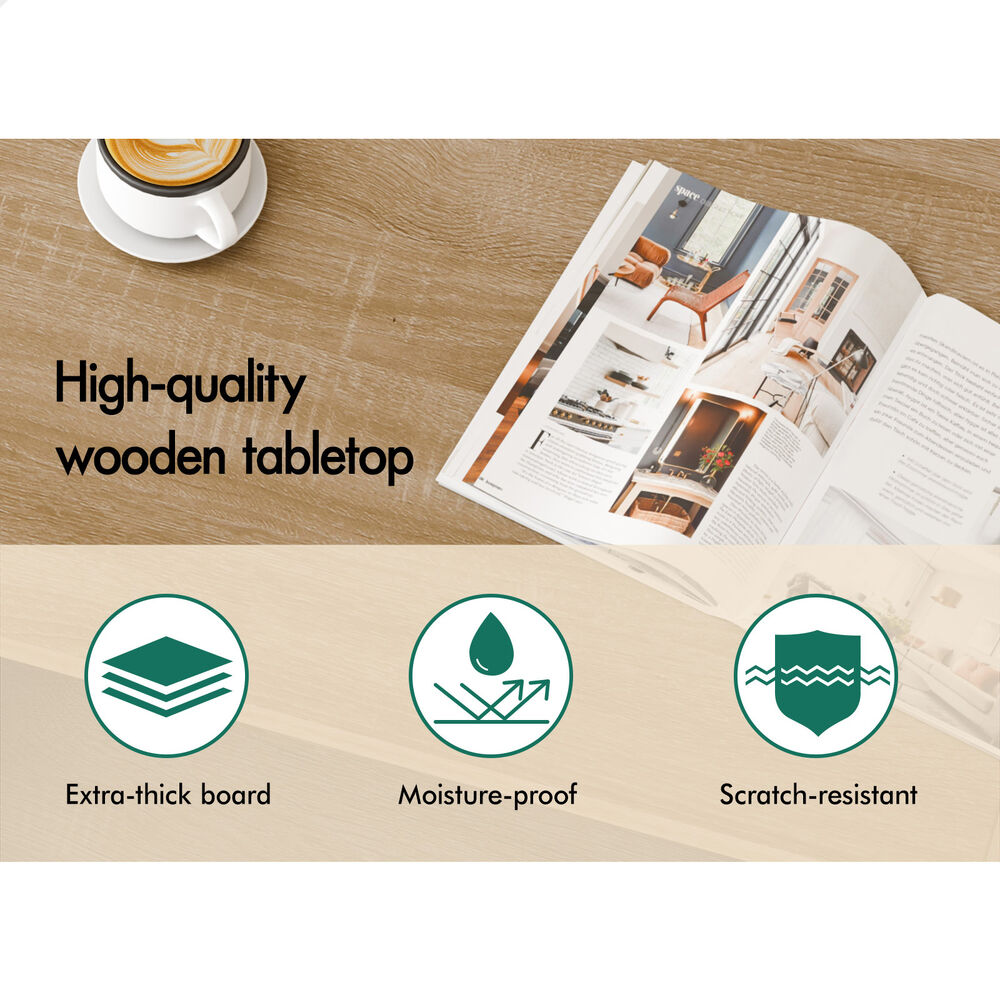 2-in-1 ALFORDSON Coffee Table Lift Up Hidden Storage Wood