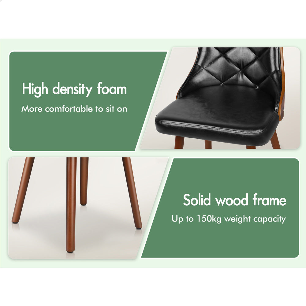 2x ALFORDSON Dining Chairs