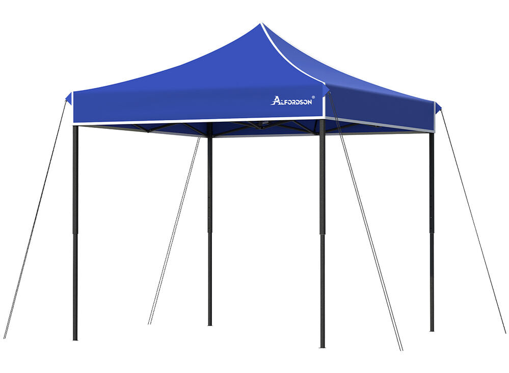 ALFORDSON Gazebo 3x3m Pop Up Marquee 600D Oxford Folding Outdoor Tent Blue