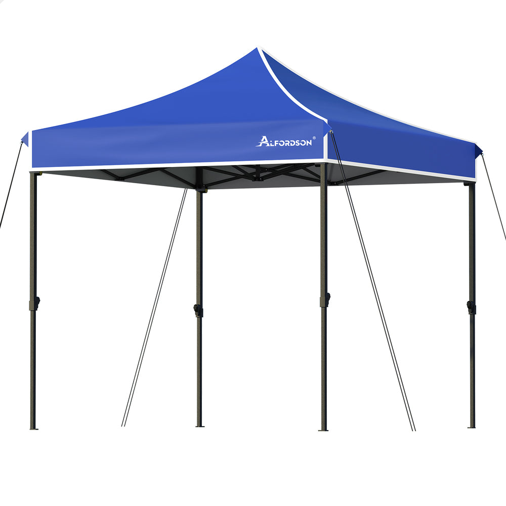 ALFORDSON Gazebo 3x3 Pop Up Tent Wedding Canopy Blue