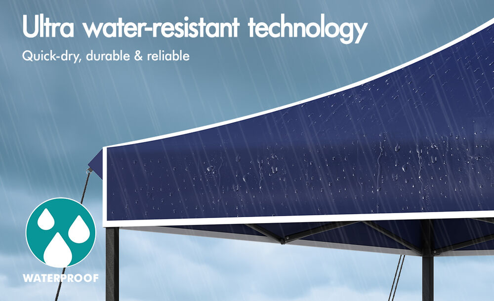 ALFORDSON Gazebo 3x3m Pop Up Marquee 600D Oxford Folding Outdoor Tent Navy