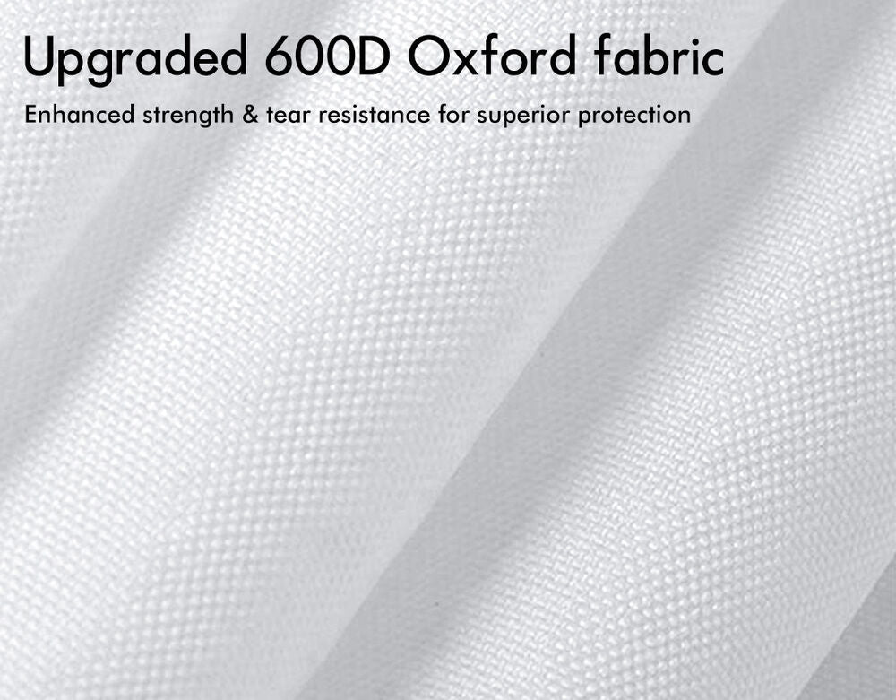 ALFORDSON Gazebo 3x3m Pop Up Marquee 600D Oxford Folding Outdoor Tent White