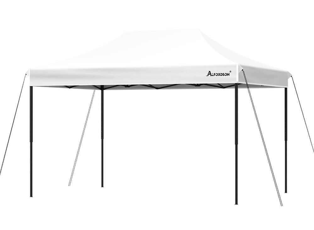 ALFORDSON Gazebo 4.5x3m Pop Up Marquee 600D Oxford Folding Outdoor Tent White
