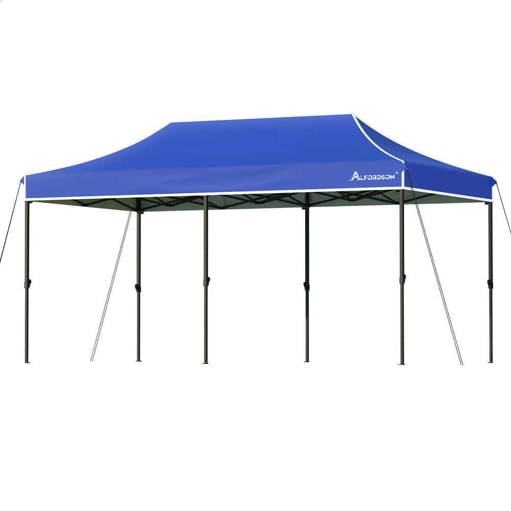 ALFORDSON Gazebo 3x6 Pop Up Marquee Outdoor Folding Tent Wedding Canopy Blue