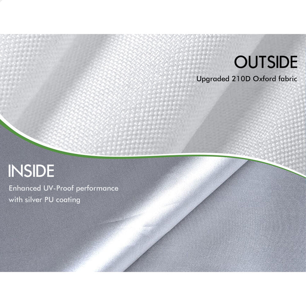 3x6m Gazebo ALFORDSON Pop Up Marquee Outdoor Tent Mesh Wall White
