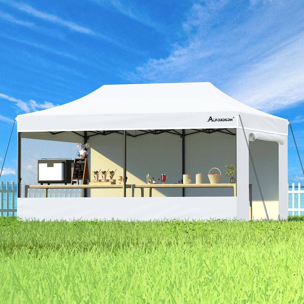 ALFORDSON Gazebo 3x6 Pop Up Marquee White