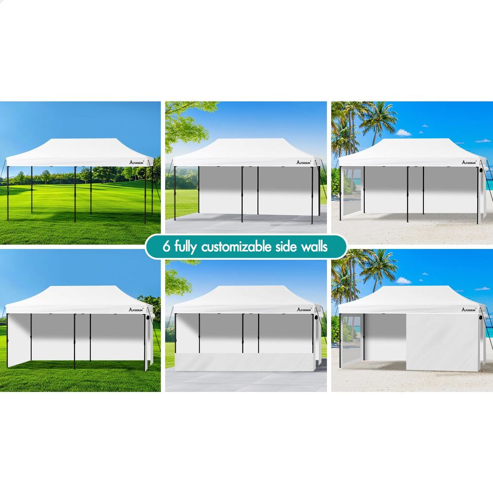 ALFORDSON Gazebo 3x6 Pop Up Marquee White