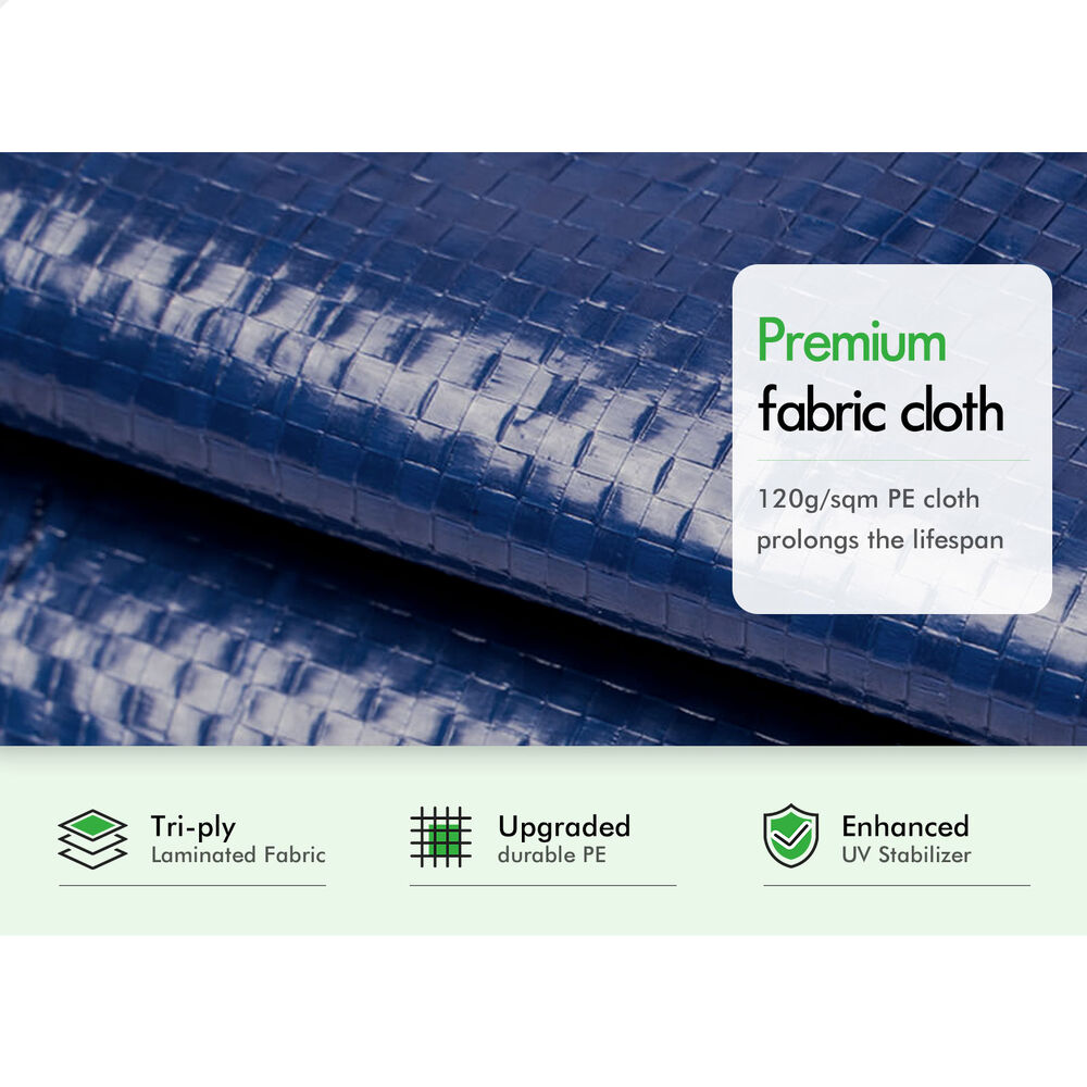 ALFORDSON Gazebo 3x3m Outdoor Wedding Camping Marquee Canopy Portable Blue