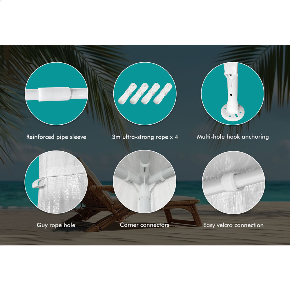 ALFORDSON Gazebo Outdoor Wedding Party Tent Portable White 3x3m