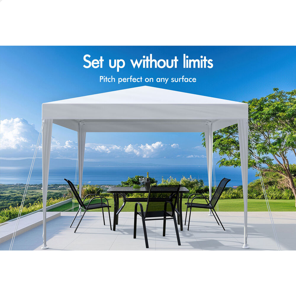 ALFORDSON Gazebo Outdoor Wedding Party Tent Portable White 3x3m