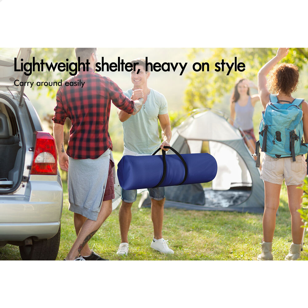 ALFORDSON Gazebo 3x6m Outdoor Wedding Camping Marquee Canopy Portable Blue