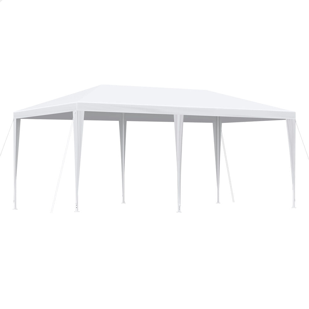 ALFORDSON Gazebo 3x6m Outdoor Wedding Camping Marquee Canopy Portable White