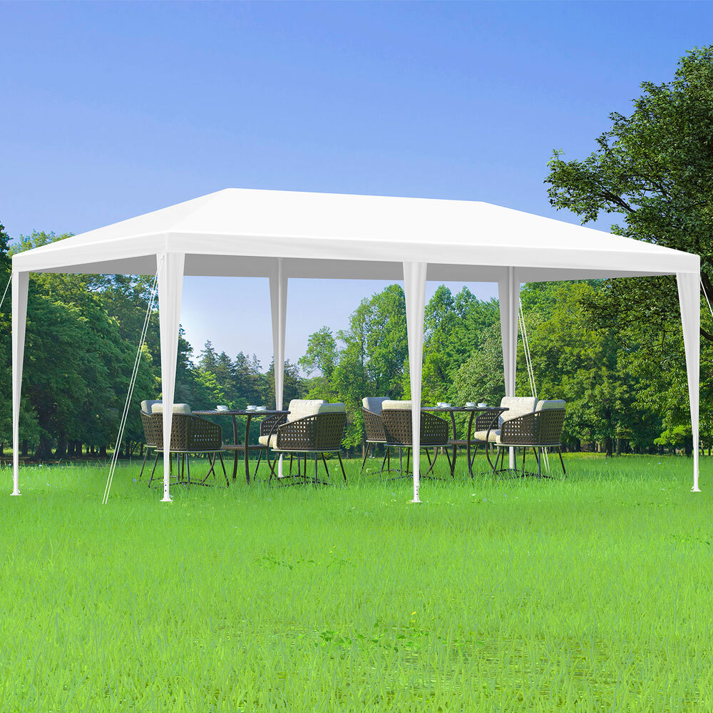 ALFORDSON Gazebo 3x6m Outdoor Wedding Camping Marquee Canopy Portable White
