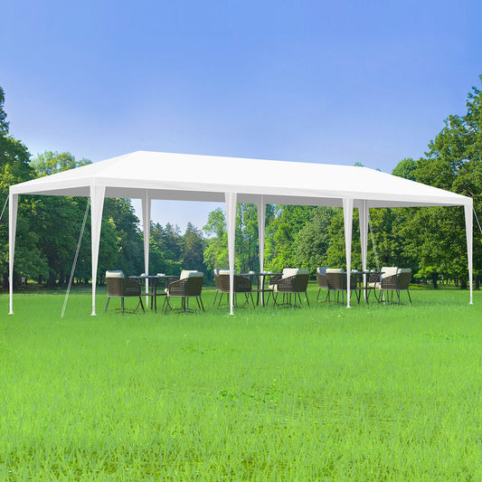 ALFORDSON Gazebo 3x9m Outdoor Wedding Camping Marquee Canopy Portable White