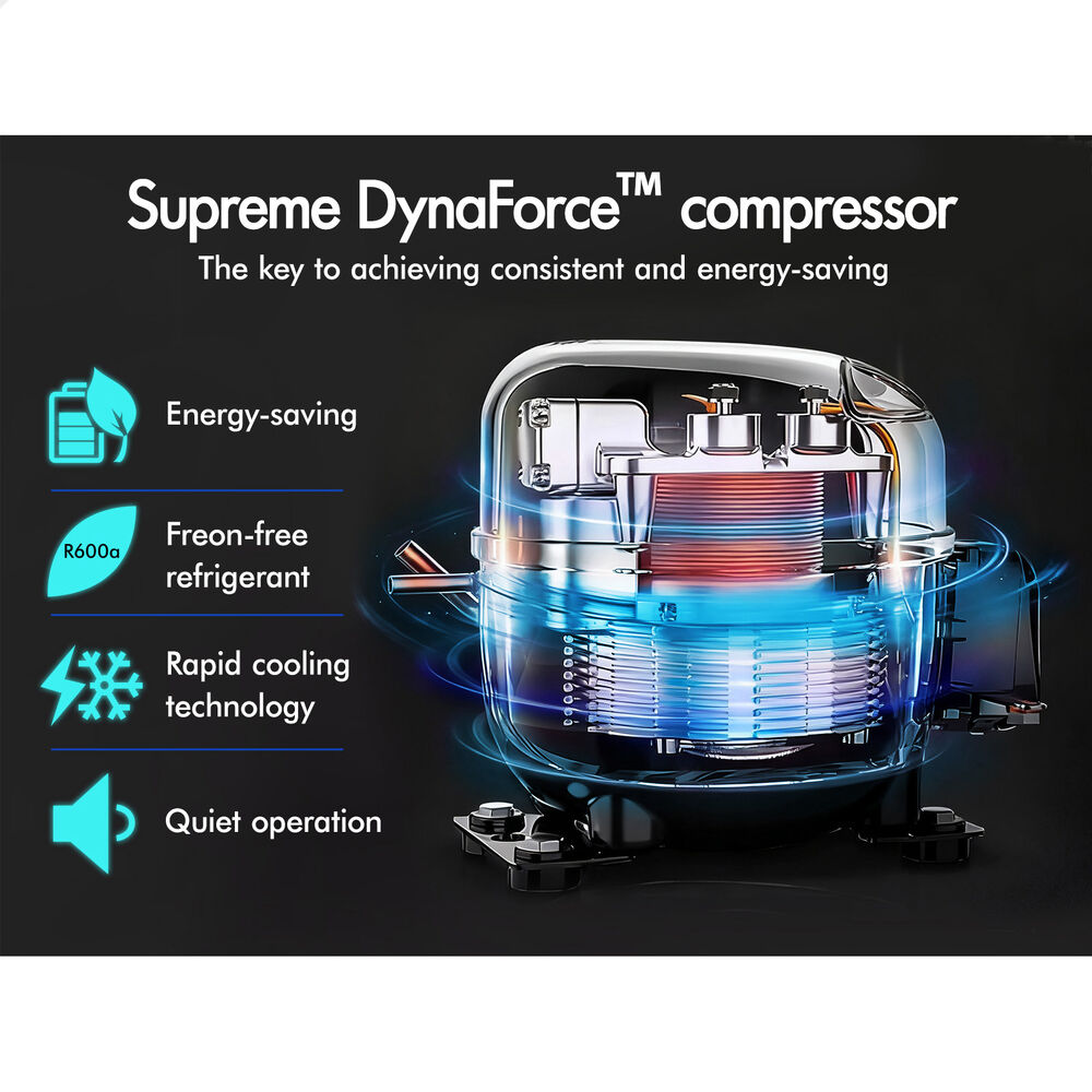 ALFORDSON Portable Ice Maker Machine Bar Countertop 12kg With Handle Black