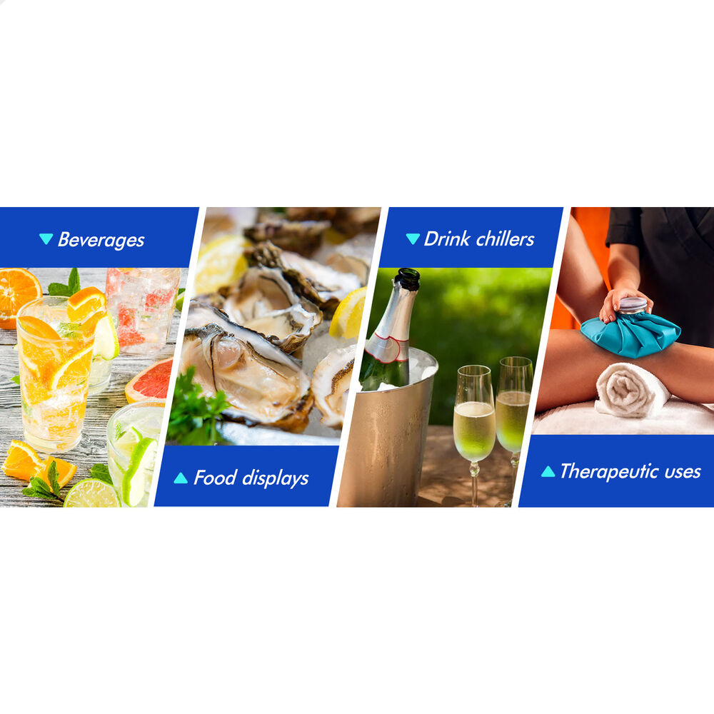 ALFORDSON Ice Maker Machine Portable Countertop 12kg With Handle Silver