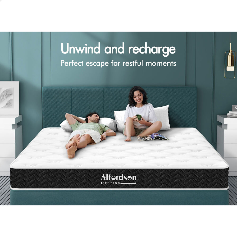 ALFORDSON Mattress 14cm Medium Firm - Queen