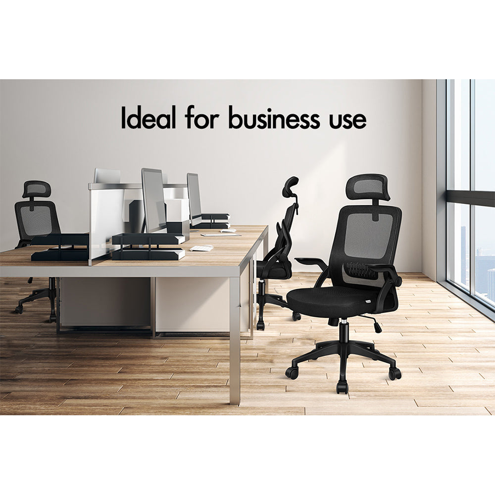 ALFORDSON Office Mesh Chair Executive Fabric Seat Tilt Gaming Racing Computer