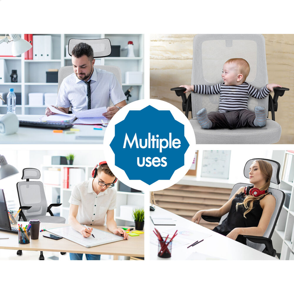 ALFORDSON Mesh Office Chair Executive Seat Tilt Fabric Gaming Racing Computer