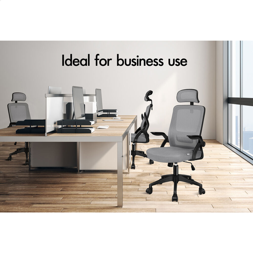 ALFORDSON Mesh Office Chair Executive Seat Tilt Fabric Gaming Racing Computer