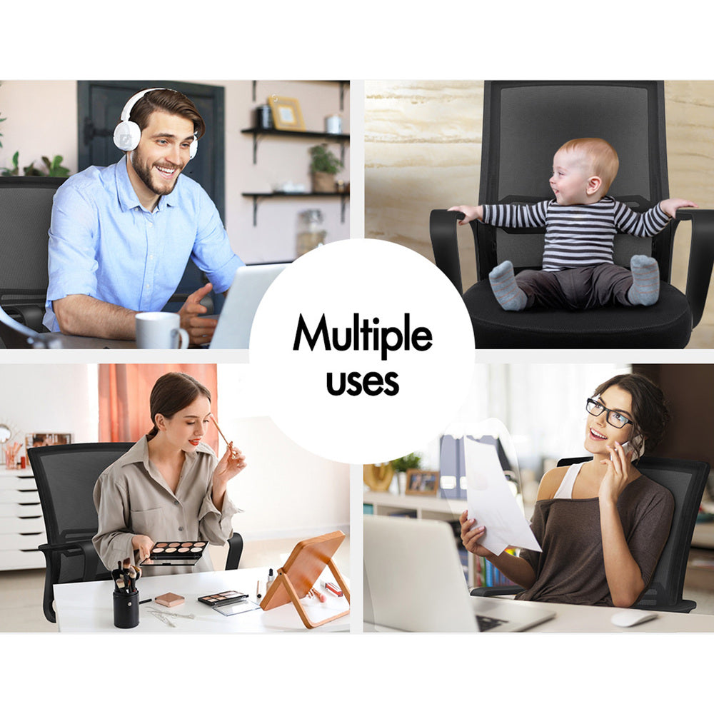 ALFORDSON Mesh Office Chair Computer Seat Gaming Work Black