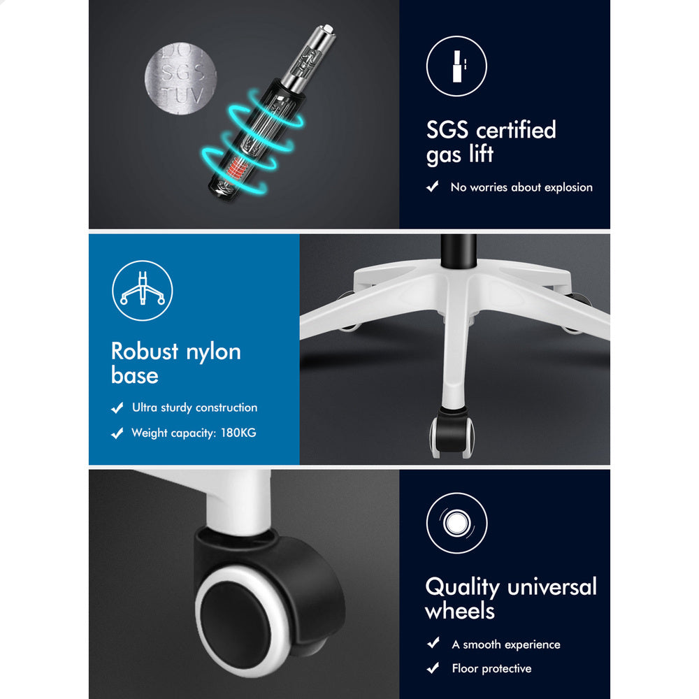 ALFORDSON Mesh Office Chair Executive Computer Seat Work Gaming Racing Study