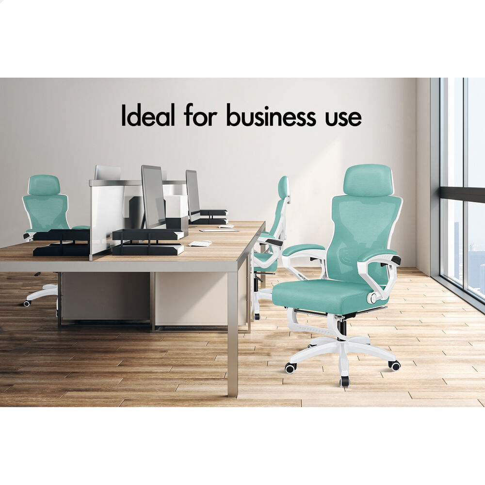 ALFORDSON Office Desk Chair Mesh Executive Computer Fabric Seat Recliner Work
