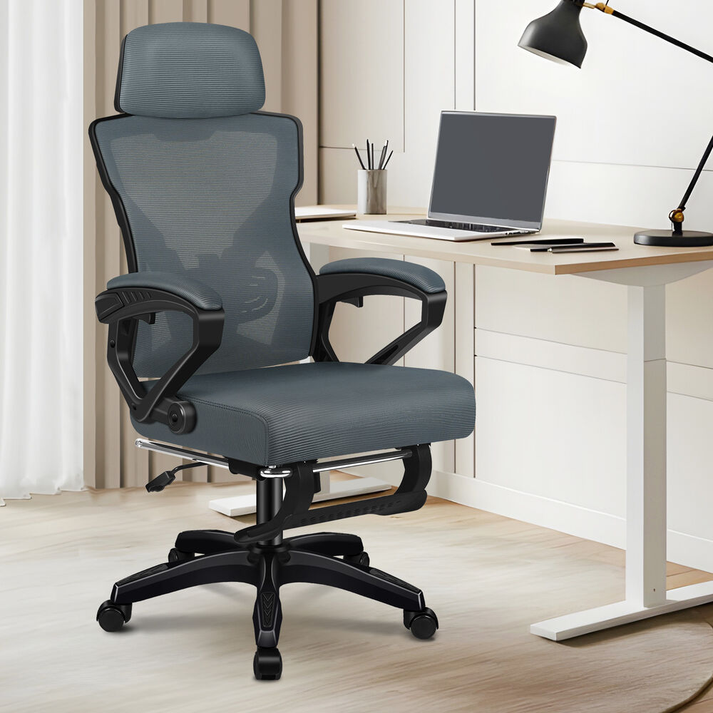 ALFORDSON Office Desk Chair Mesh Executive Computer Fabric Seat Recliner Work