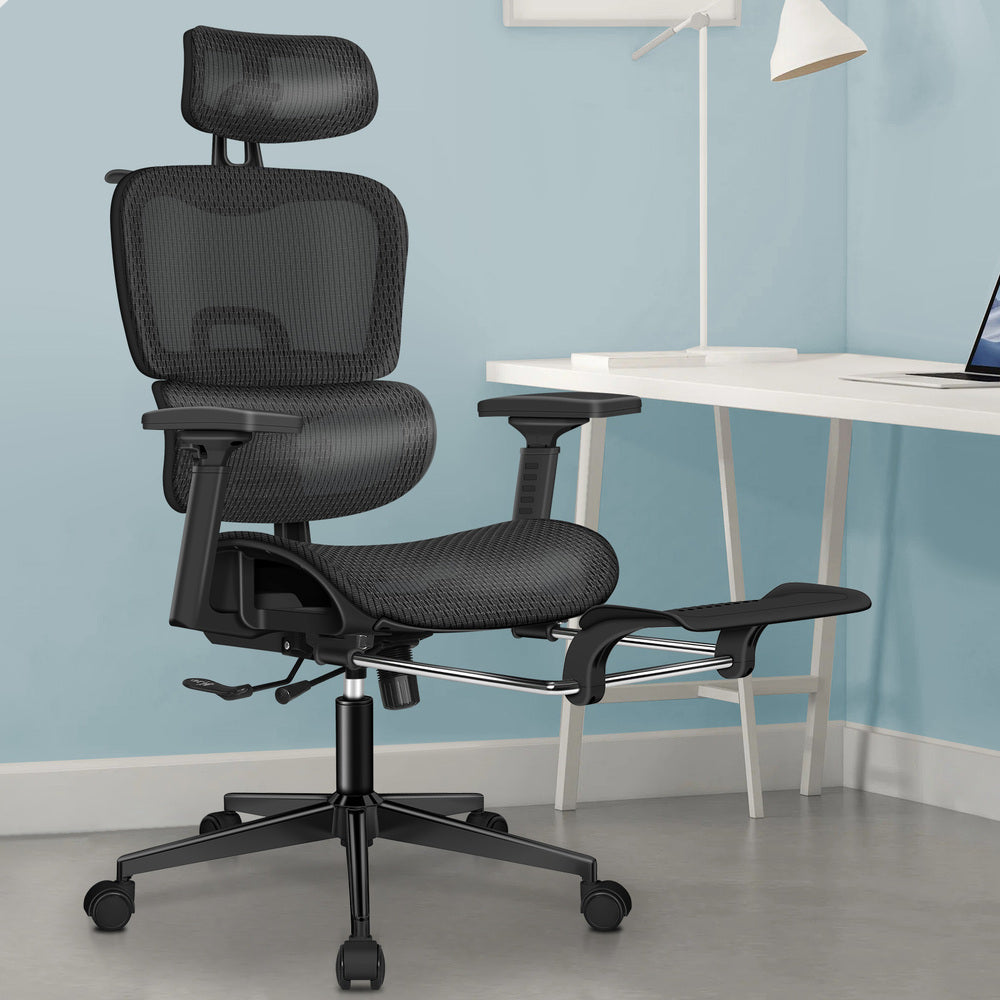 ALFORDSON Ergonomic Office Chair Mesh Executive Black