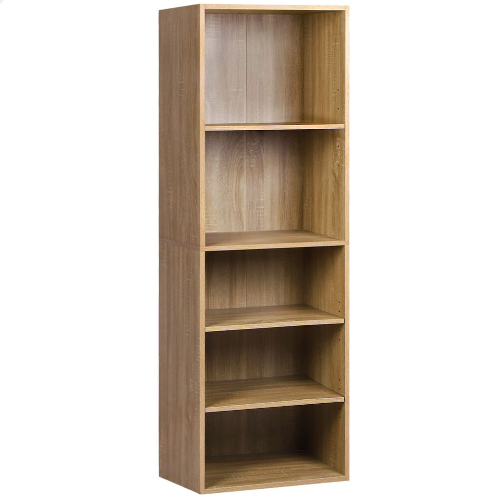 ALFORDSON Office Storage Cabinet 5 Shelves Bookcase Tallboy Bedroom Wood