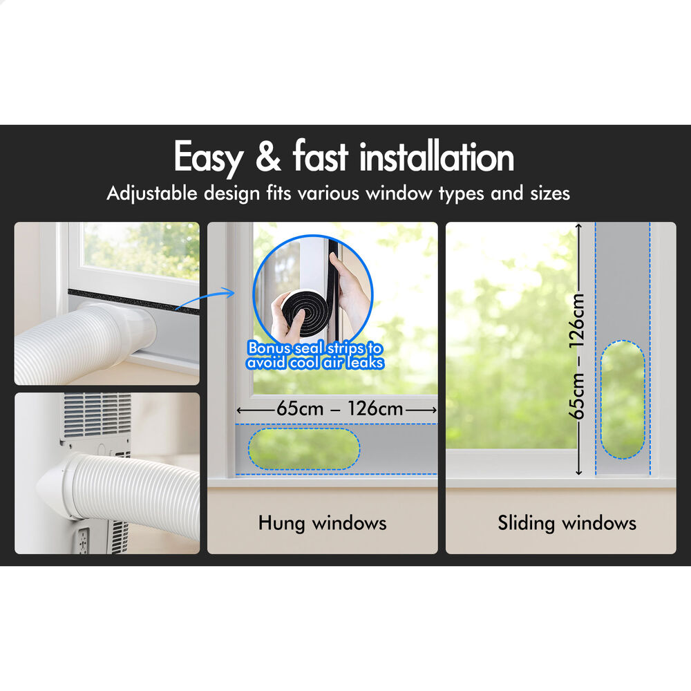 ALFORDSON Portable Air Conditioner 14000BTU Dehumidifier Fan WiFi Remote