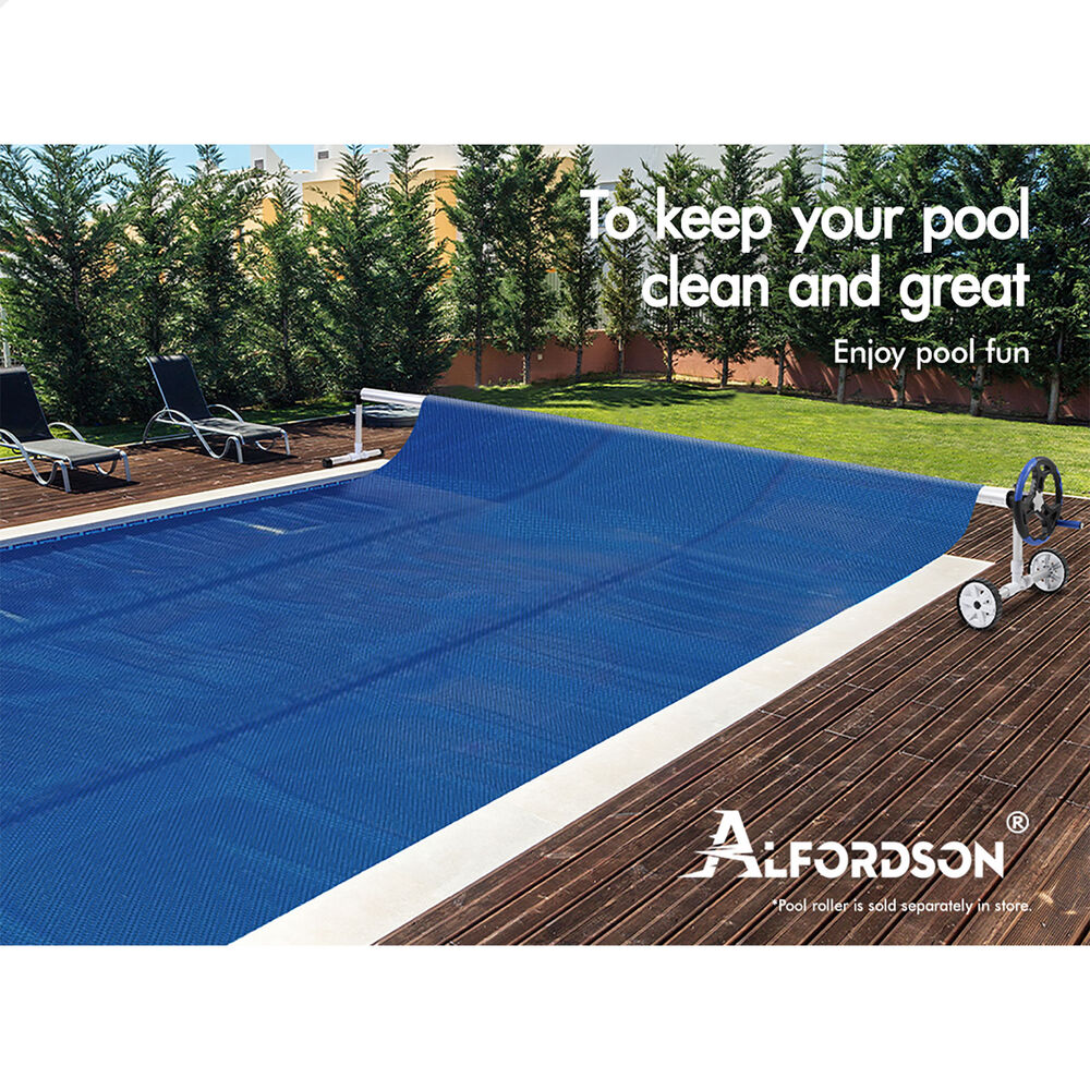 ALFORDSON Pool Cover 600 Microns Solar Blanket Swimming Isothermal 7X3.5M